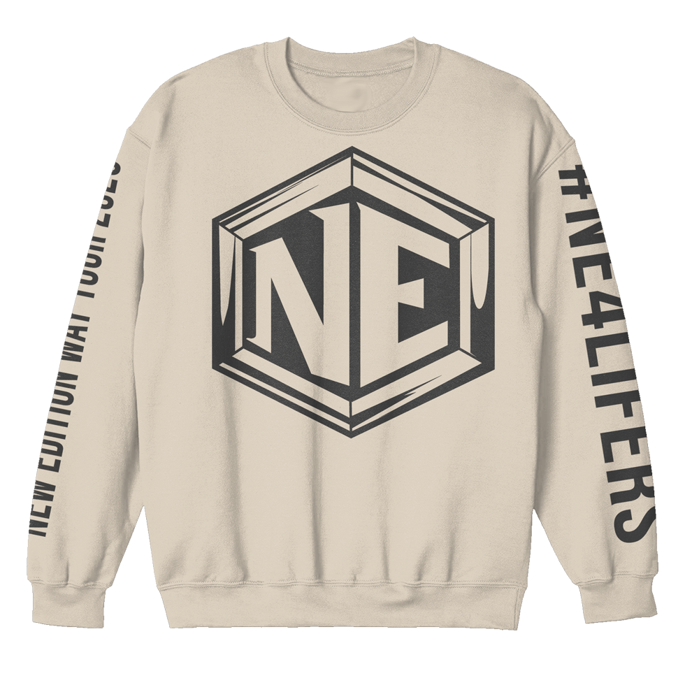 New Edition Logo Sweatshirt Cream