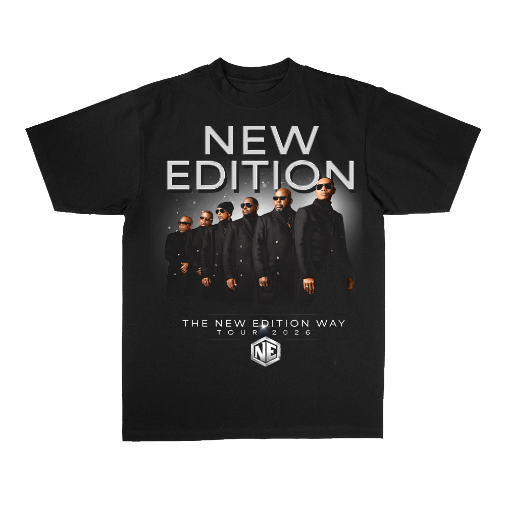 New Edition Way Tour T-Shirt Black