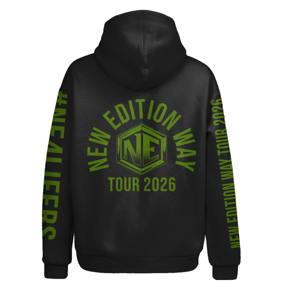 New Edition Logo Pullover Hoodie Black